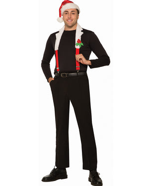 Christmas Suspenders With Collar