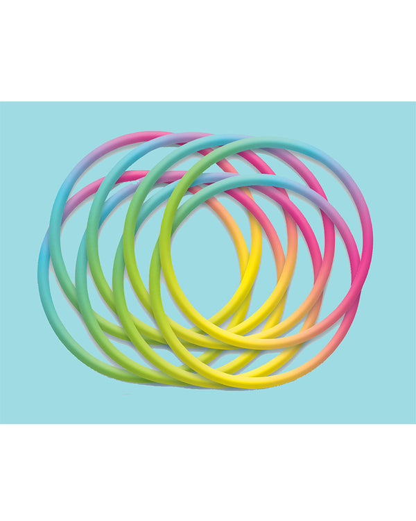 80s Awesome Party Rubber Bracelets