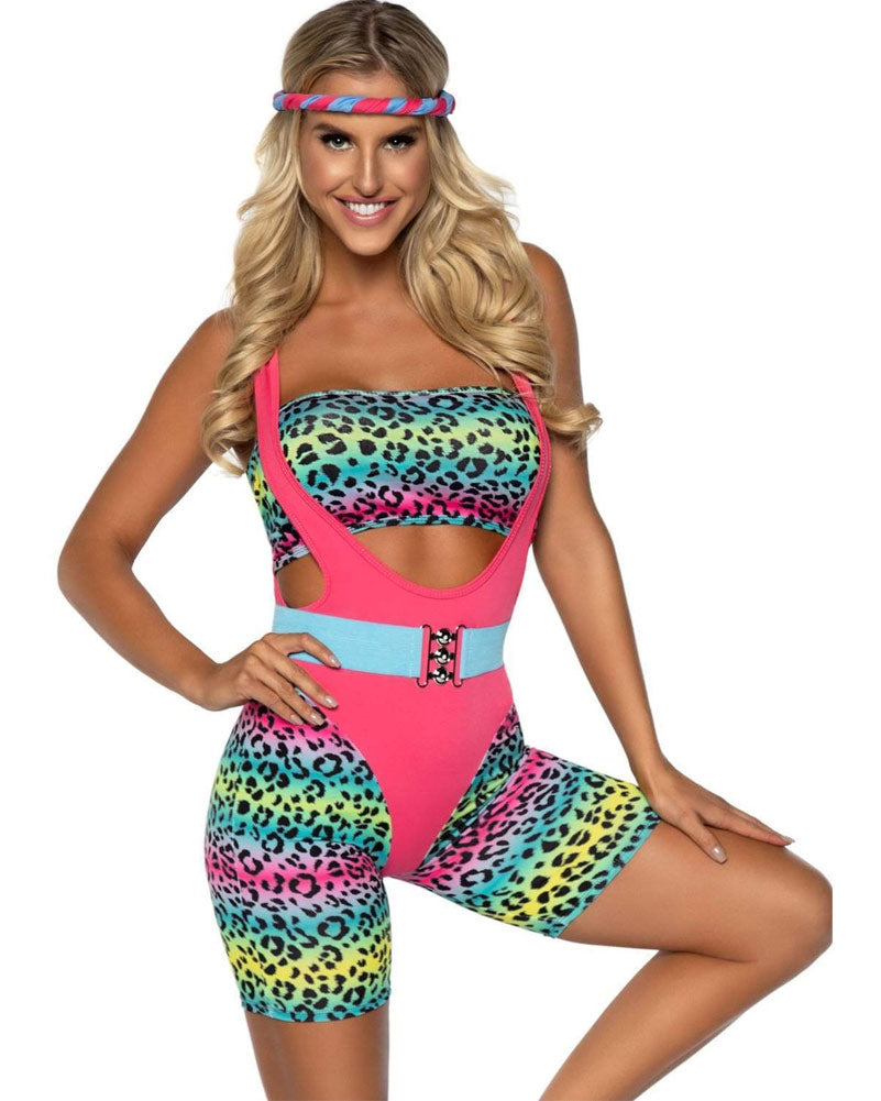 80s Cardio Cutie Womens Costume