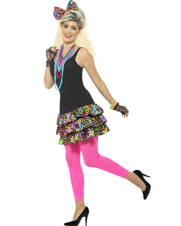 80s Party Girl Womens Costume Kit
