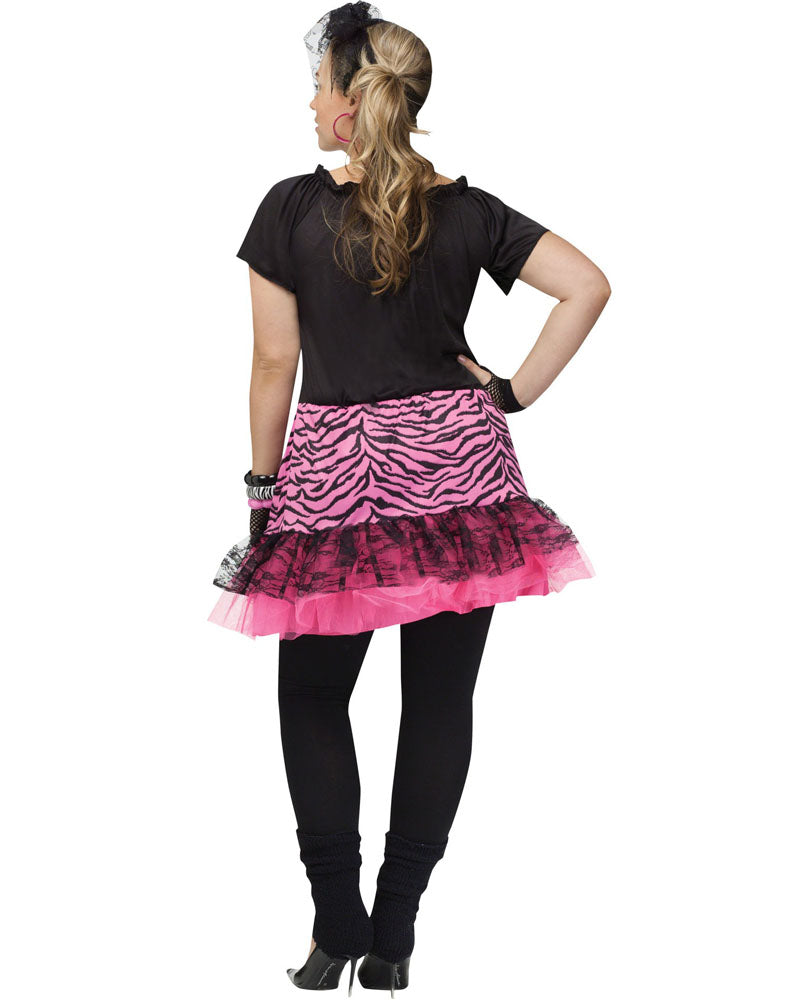 80s Pop Party Womens Plus Size Costume