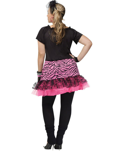 80s Pop Party Womens Plus Size Costume