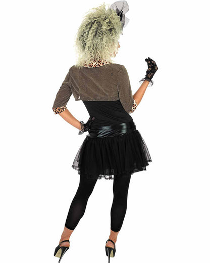 80s Pop Star Womens Plus Size Costume