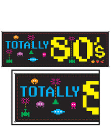 80s Sign Banner