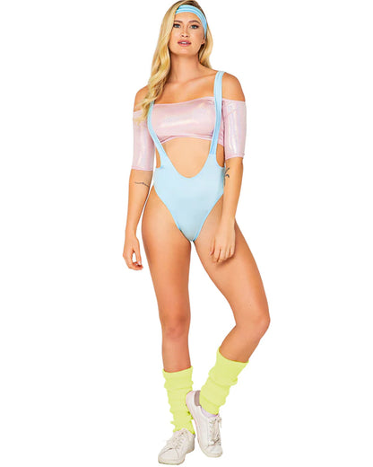 80s Sporty Yuppie Womens Costume