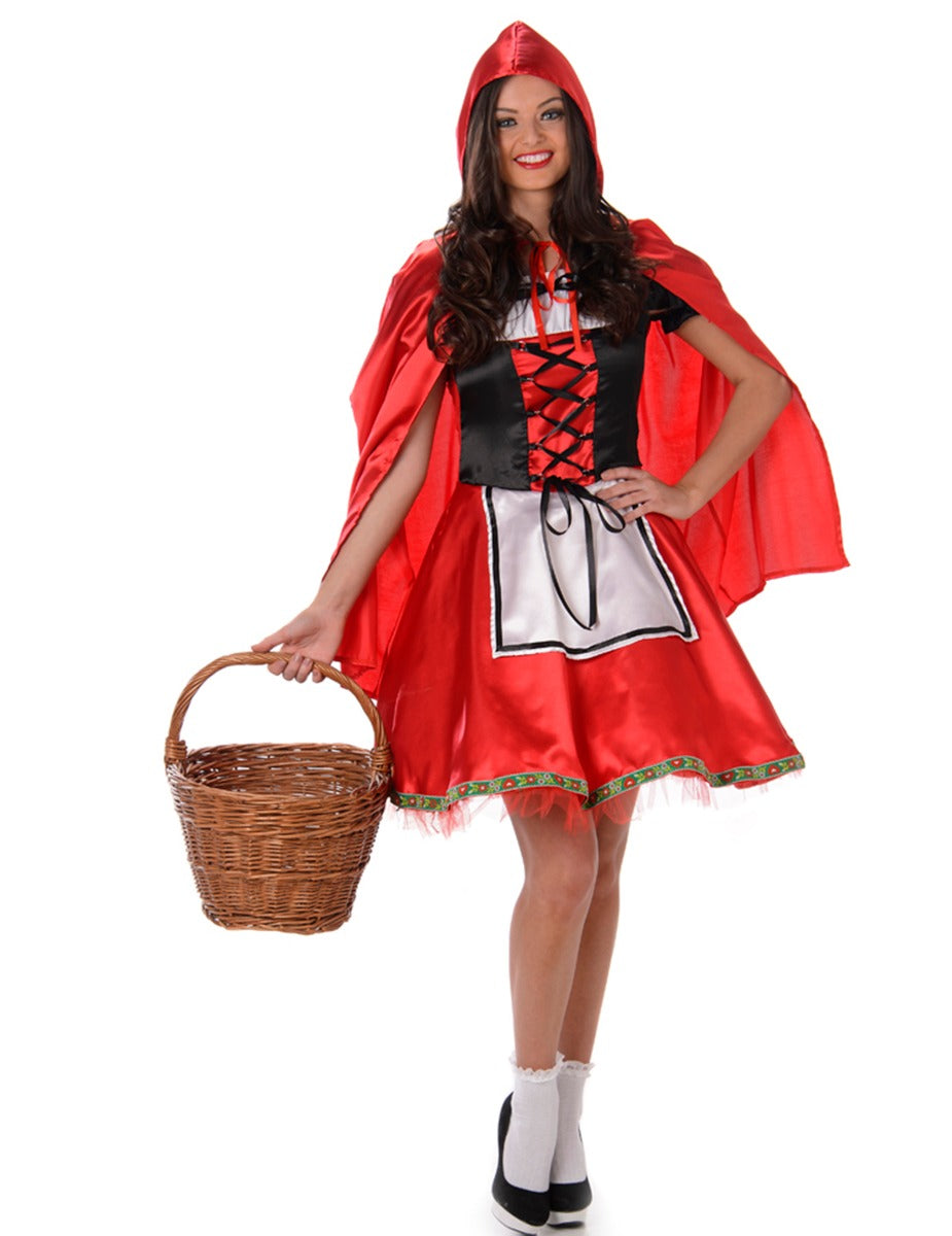 Fairytale Red Riding Hood Womens Costume