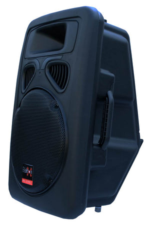 1500W Active and Passive Portable Bluetooth Sound System Speakers with 2 Microphones