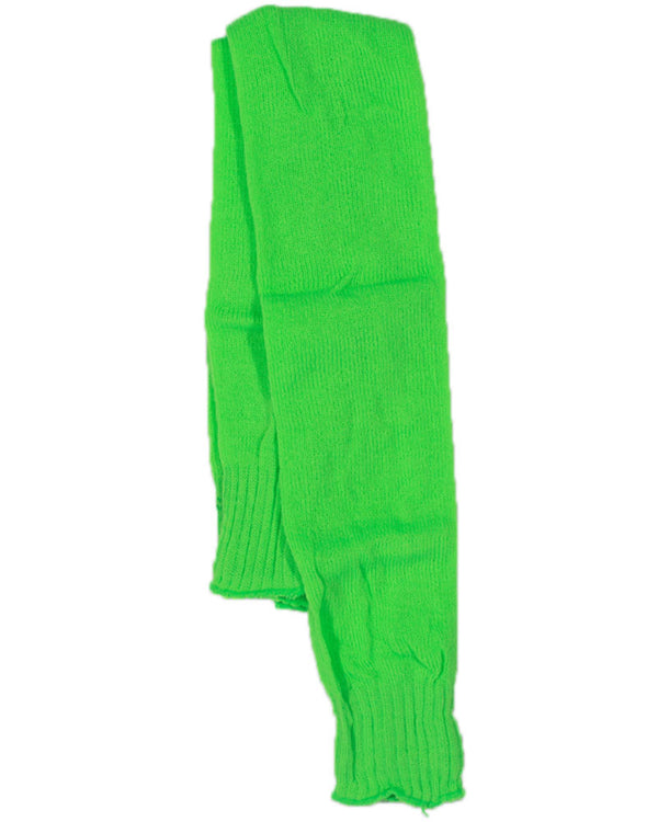 80s Neon Green Leg Warmers