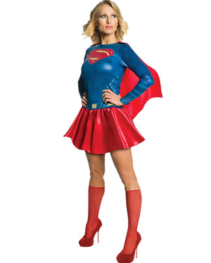 Classic Supergirl Deluxe Womens Costume