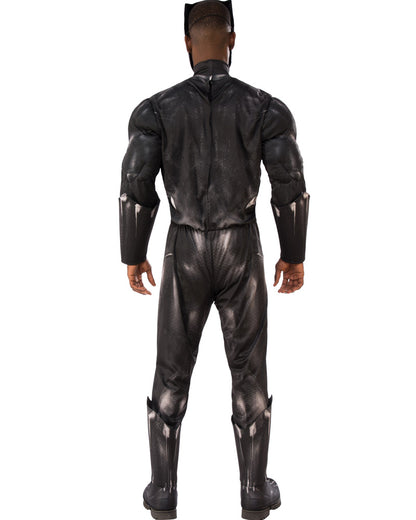 Black Panther Movie Deluxe Black Panther Mens Costume