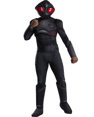 Aquaman 2018 Deluxe Black Manta Mens Costume
