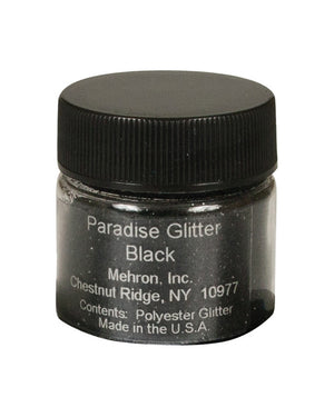 Mehron Black Paradise Body Glitter