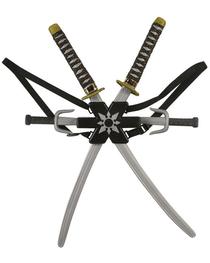 Double Ninja Sword Set