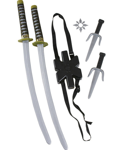 Double Ninja Sword Set