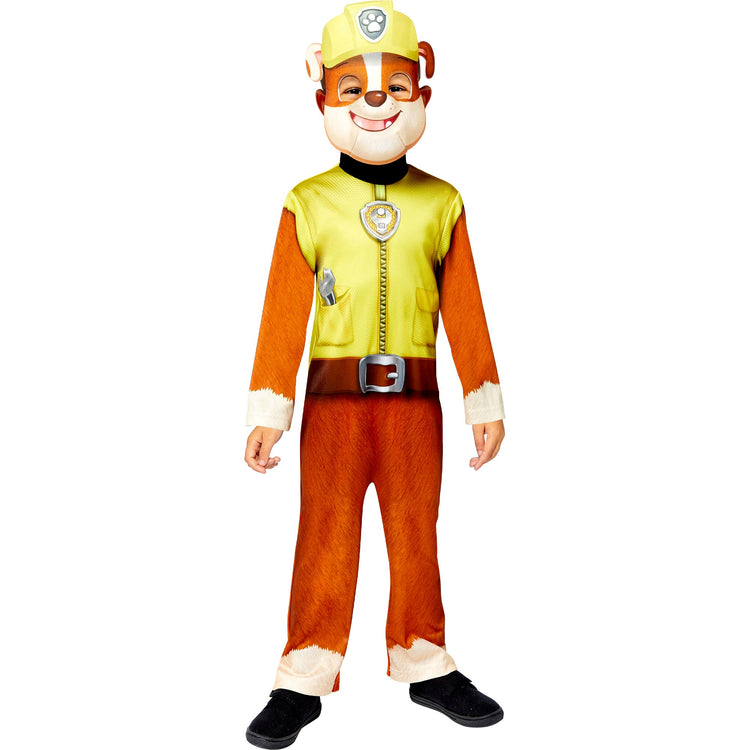 Paw Patrol Rubble Value Boys Costume 4-6 Years