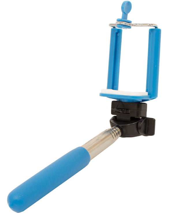 Selfie Stick with Blue Handle