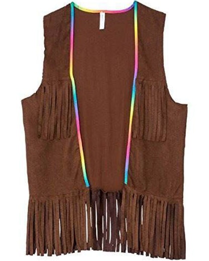 Kids Groovy 60s Long Hippie Vest