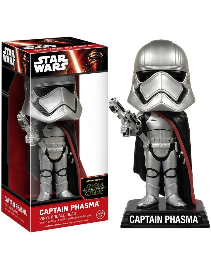 Star Wars Ep7 Captain Phasma Wacky Wobbler