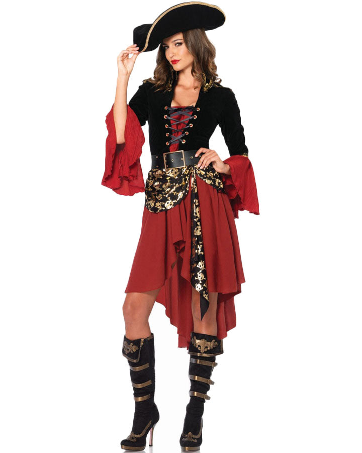 Cruel Seas Captain Womens Costume
