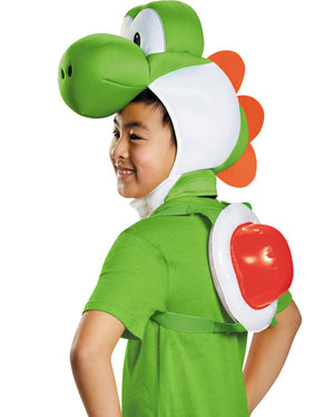 Super Mario Brothers Yoshi Kids Headpiece and Shell Kit