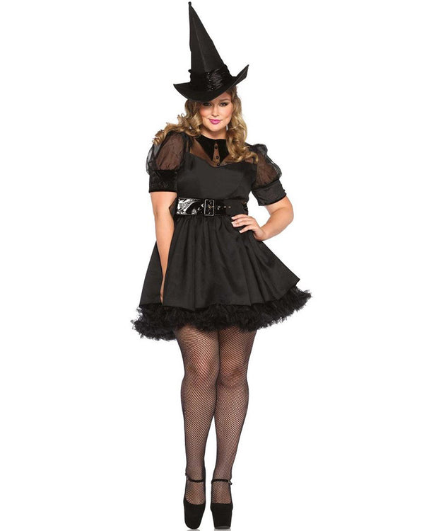 Bewitching Witch Womens Plus Size Costume