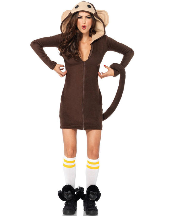 Cozy Monkey Womens Costume
