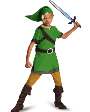 Legend of Zelda Link Classic Boys Costume