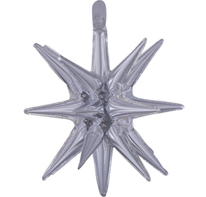 SuperShape Multi-Balloon Small Magic Star Silver