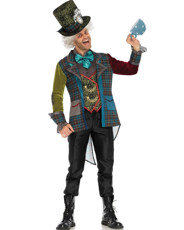 Twisted Mad Hatter Deluxe Mens Costume