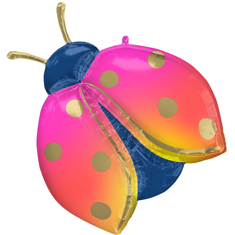 SuperShape Colourful Ladybug Balloon