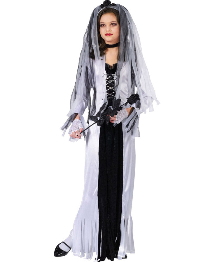 Skeleton Bride Girls Costume
