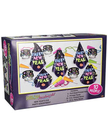 Neon Midnight NYE Assortment Bulk Pack of 50