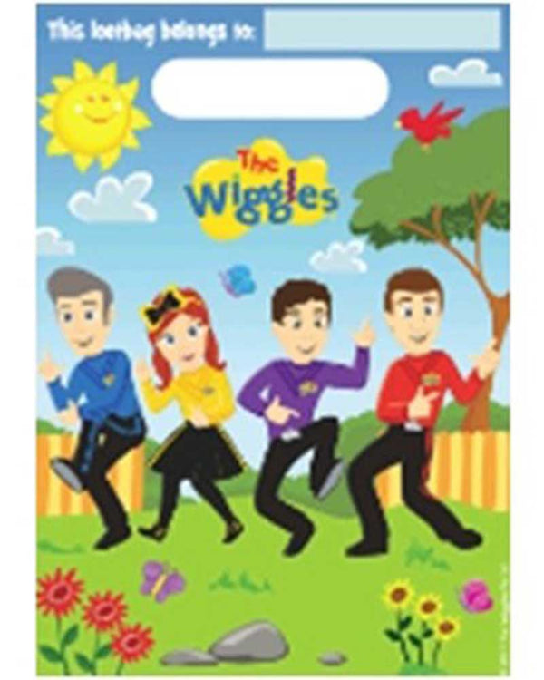 The Wiggles Lolly Bags Pack of 8