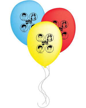 The Wiggles Latex Balloons Pack of 6