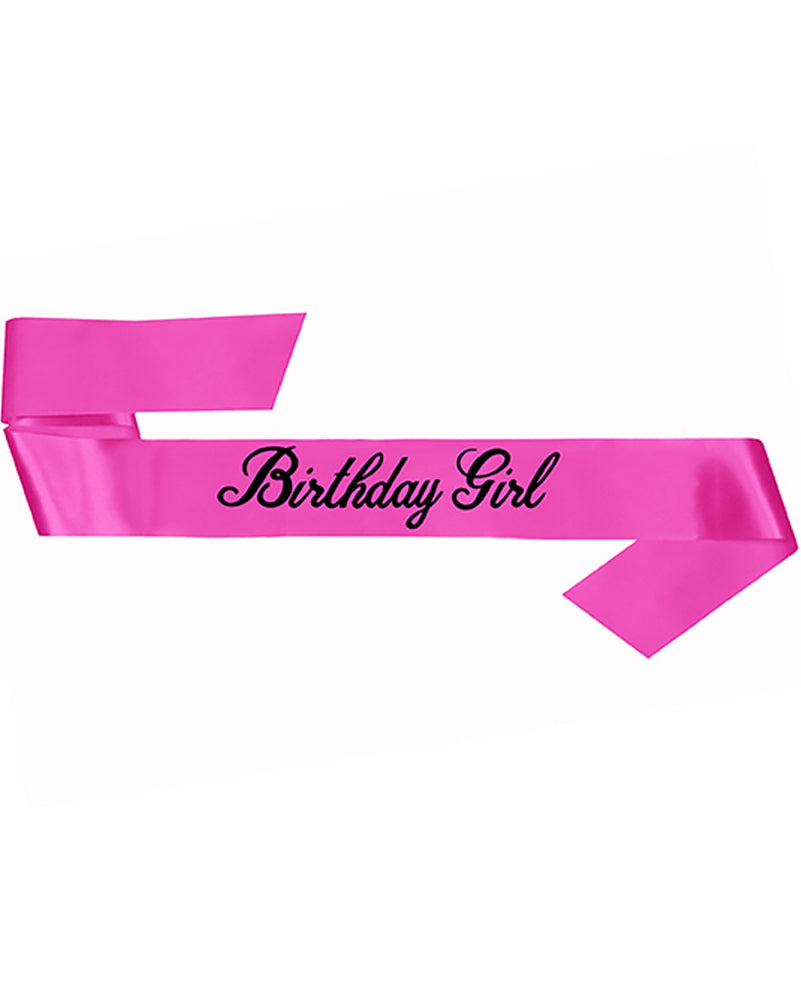 Birthday Girl Sash