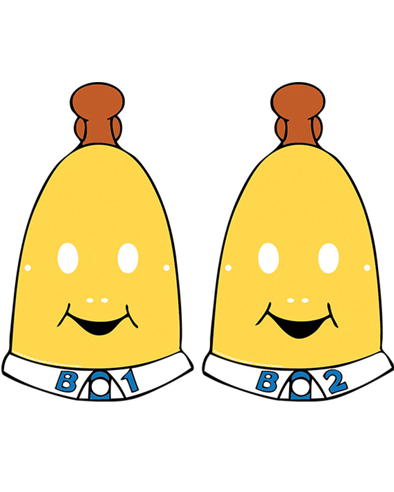 Bananas in Pyjamas Paper Face Masks Pack of 8