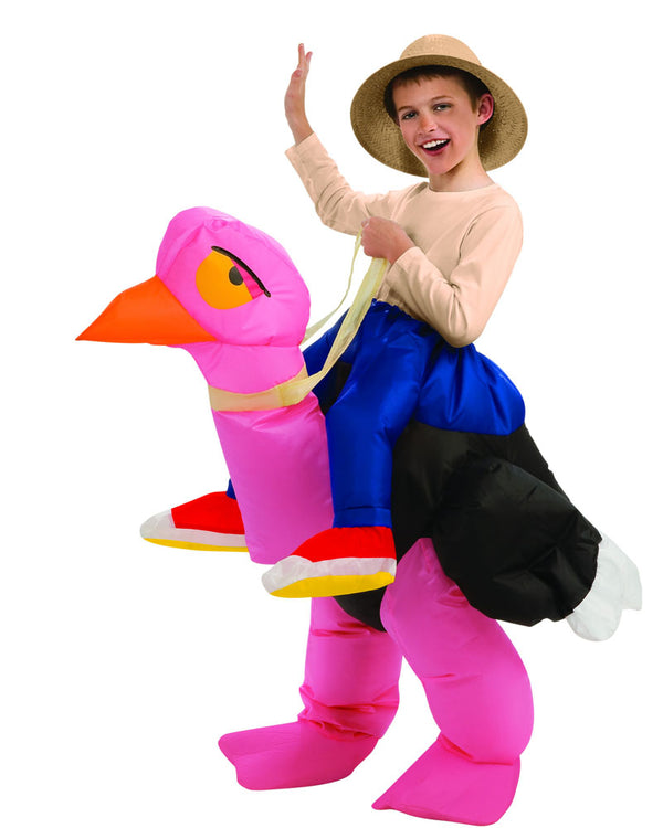 Inflatable Ostrich Kids Costume