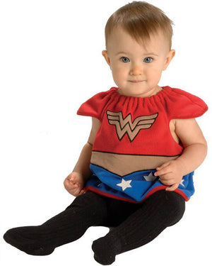 Wonder Woman Deluxe Baby Bib Costume