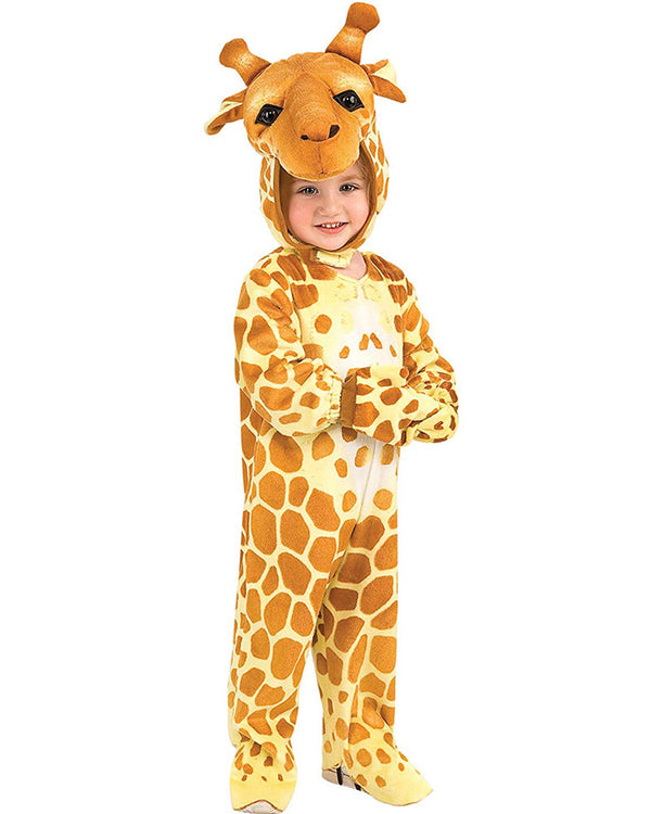 Giraffe Jumpsuit Deluxe Toddler Costume