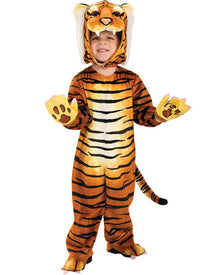 Tiger Jumpsuit Deluxe Toddler Halloween Costume