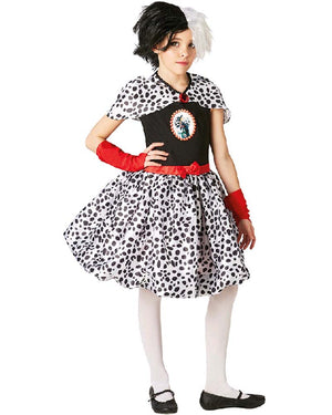 Disney Cruella de Vil Deluxe Tween Girls Costume