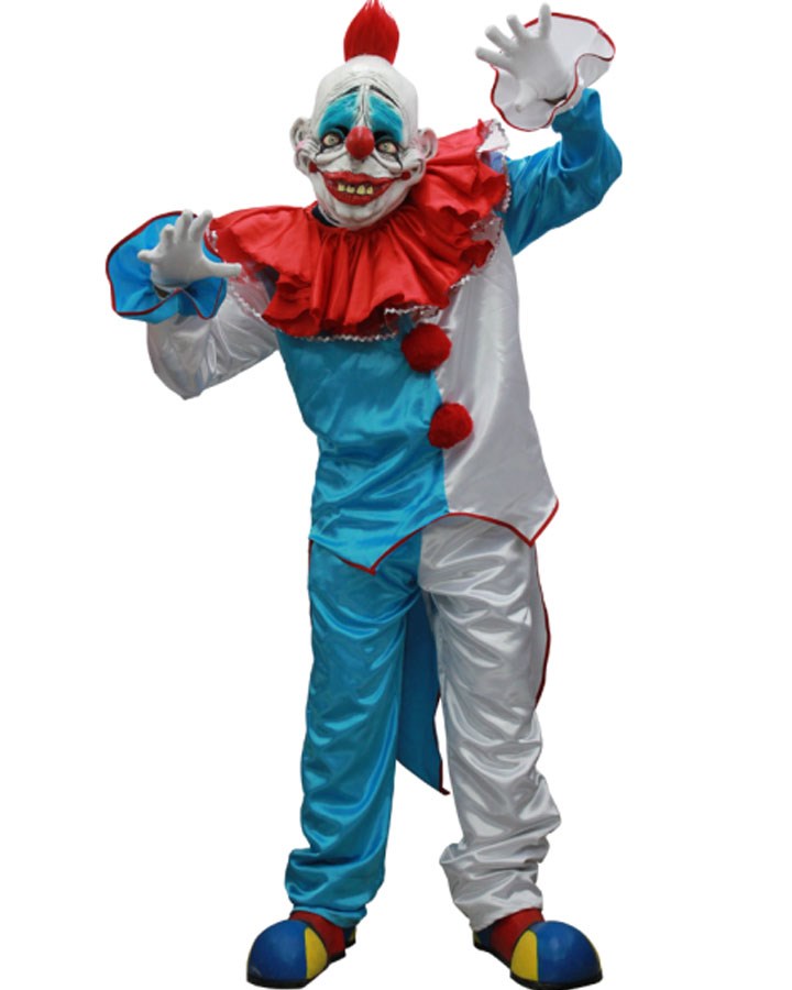 Scary Clown Mens Halloween Costume
