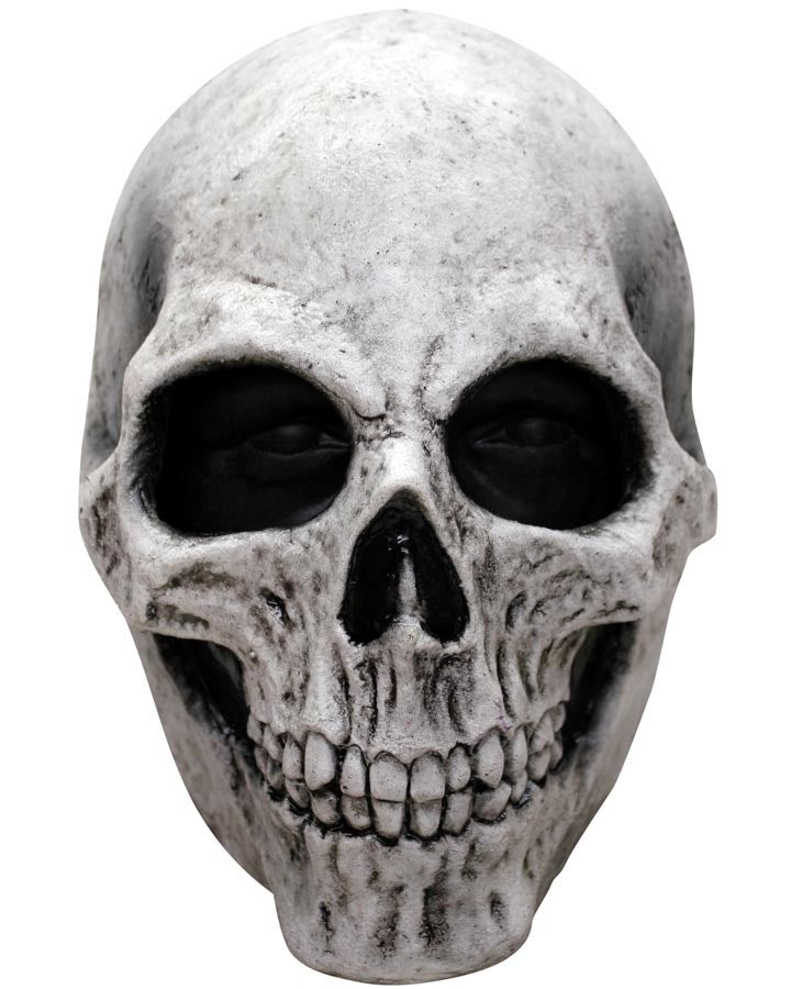 White Skull Halloween Deluxe Halloween Mask