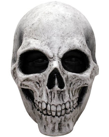White Skull Halloween Deluxe Halloween Mask