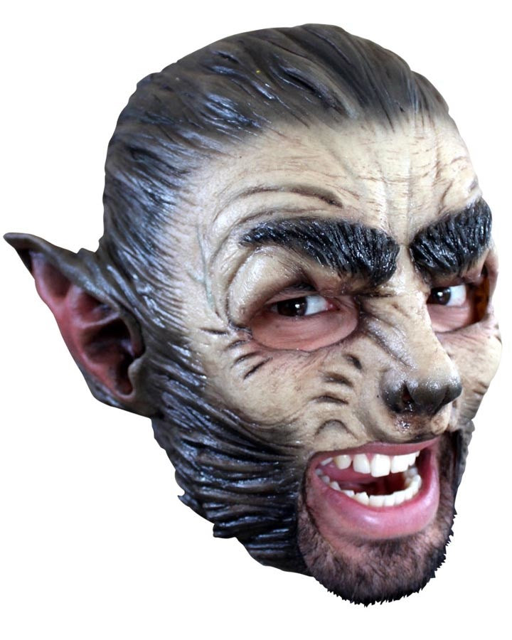 Chinless Werewolf Deluxe Latex Mask