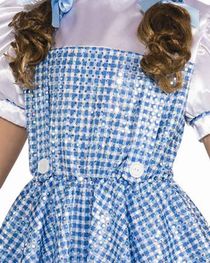 Wizard of Oz Sequin Dorothy Womens Costume