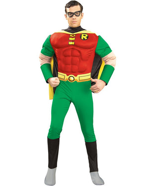 Robin Deluxe Muscle Chest Mens Costume