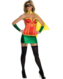 Robin Deluxe Corset Womens Costume
