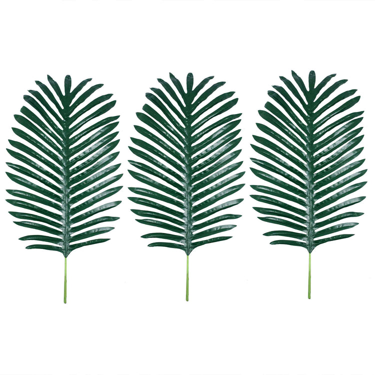Tiki Tropics Palm Leaf Foliage Stems Decoration Kit