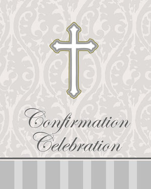 Devotion Confirmation Invitation Cards Pack of 8